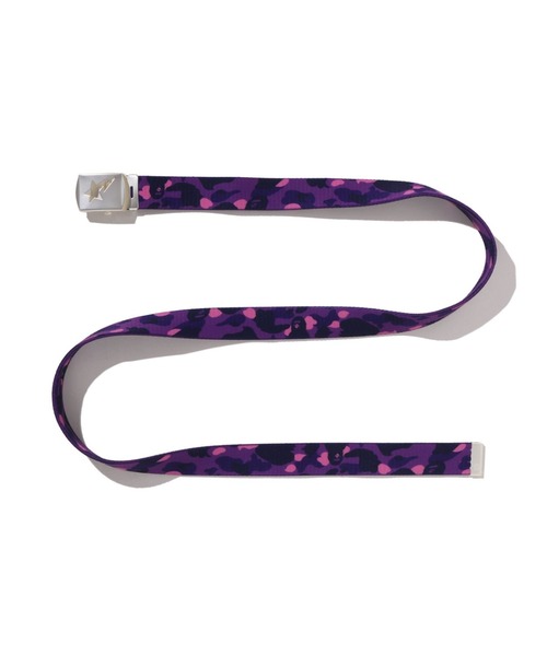A BATHING APE（アベイシングエイプ）の「COLOR CAMO STA GI BELT（ベルト・メンズ・レッド/ネイビー/パープル・FREE）」の5枚目の写真
