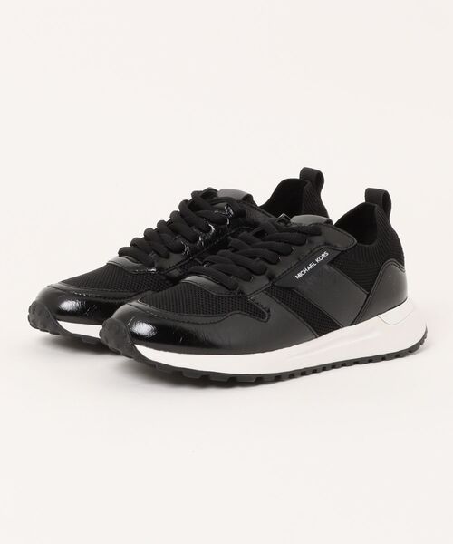 MICHAEL KORS(マイケルコース)の「JESSE ミックスメディア スニーカー(スニーカー・レディース・ブラック・5.5/6/6.5/7/7.5/8)」の1枚目の写真