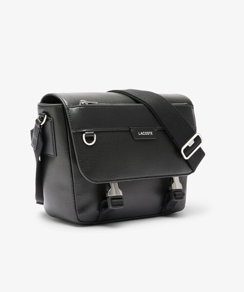 LACOSTE(ラコステ)の「オシアン レザーフラップ ショルダーバッグ(ショルダーバッグ・メンズ・グレー/ブラック・FREE)」の19枚目の写真