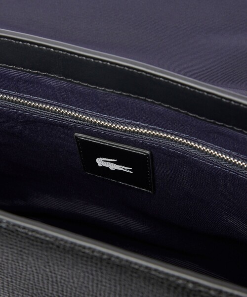 LACOSTE(ラコステ)の「オシアン レザーフラップ ショルダーバッグ(ショルダーバッグ・メンズ・グレー/ブラック・FREE)」の20枚目の写真