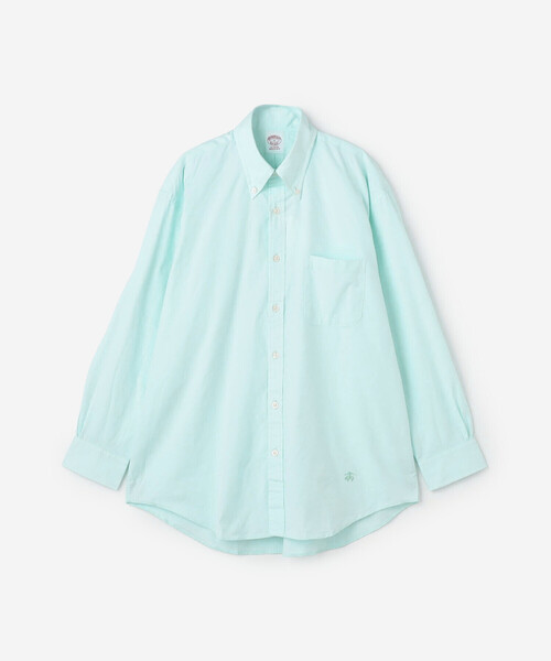 Bshop(ビショップ)の「Brooks Brothers |〈別注〉ピンポイントオックスフォード ポロカラーボタンダウンシャツ WOMEN(シャツ/ブラウス・レディース・ライトブルー・M/S)」の2枚目の写真