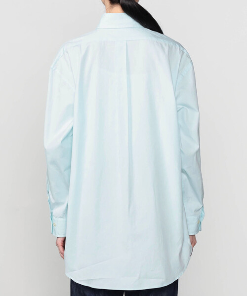 Bshop(ビショップ)の「Brooks Brothers |〈別注〉ピンポイントオックスフォード ポロカラーボタンダウンシャツ WOMEN(シャツ/ブラウス・レディース・ライトブルー・M/S)」の12枚目の写真