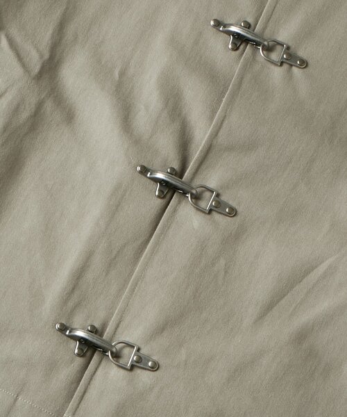 WHO'S WHO gallery（フーズフーギャラリー）の「【UNISEX】Sourcreamファイヤーマンシャツブルゾン（ブルゾン・レディース・ブラック/ライトグレー/カーキ・FREE）」の10枚目の写真