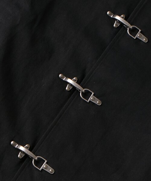 WHO'S WHO gallery（フーズフーギャラリー）の「【UNISEX】Sourcreamファイヤーマンシャツブルゾン（ブルゾン・レディース・ブラック/ライトグレー/カーキ・FREE）」の14枚目の写真