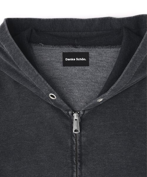 DANKE SCHON(ダンケシェーン)の「【WEB&DEPOT限定】DankeSchon/ダンケシェーン/STUDS SWEAT ZIP HOODIE(パーカー・メンズ・ブラック/ブラウン・S/L/M)」の10枚目の写真