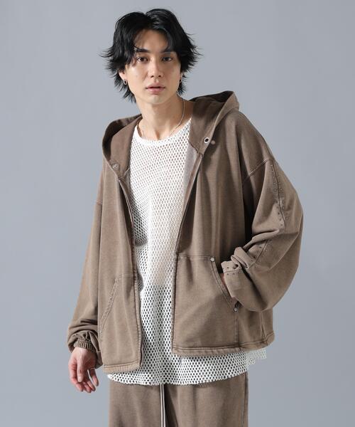 DANKE SCHON(ダンケシェーン)の「【WEB&DEPOT限定】DankeSchon/ダンケシェーン/STUDS SWEAT ZIP HOODIE(パーカー・メンズ・ブラック/ブラウン・S/L/M)」の17枚目の写真