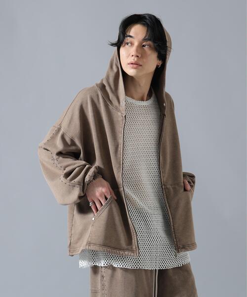 DANKE SCHON(ダンケシェーン)の「【WEB&DEPOT限定】DankeSchon/ダンケシェーン/STUDS SWEAT ZIP HOODIE(パーカー・メンズ・ブラック/ブラウン・S/L/M)」の19枚目の写真