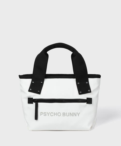 Psycho Bunny（サイコバニー）の「[GOLF]ラウンドバッグ グラフィック（トートバッグ・メンズ・ブラック/オリーブ/ホワイト・FREE）」の8枚目の写真