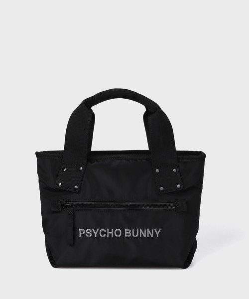 Psycho Bunny（サイコバニー）の「[GOLF]ラウンドバッグ グラフィック（トートバッグ・メンズ・ブラック/オリーブ/ホワイト・FREE）」の11枚目の写真