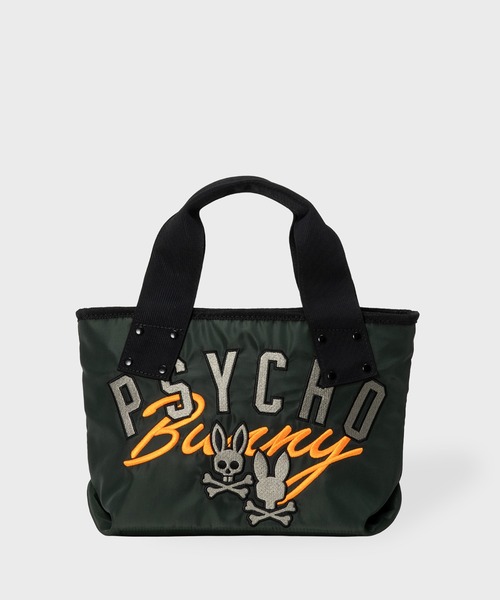 Psycho Bunny（サイコバニー）の「[GOLF]ラウンドバッグ グラフィック（トートバッグ・メンズ・ブラック/オリーブ/ホワイト・FREE）」の13枚目の写真