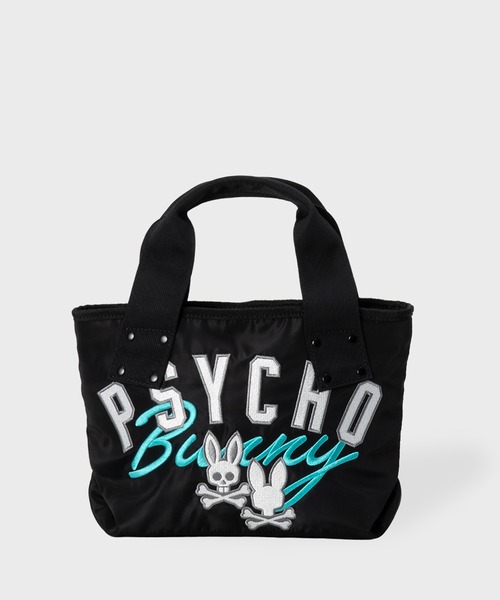 Psycho Bunny（サイコバニー）の「[GOLF]ラウンドバッグ グラフィック（トートバッグ・メンズ・ブラック/オリーブ/ホワイト・FREE）」の10枚目の写真