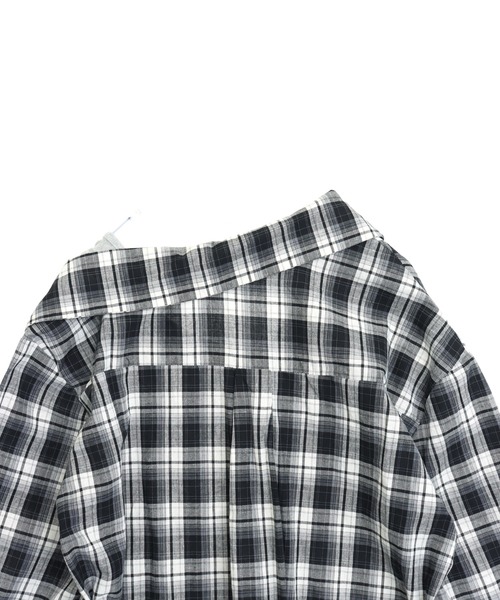 ANAP（アナップ）の「タンクドッキングチェックシャツミニワンピース（ワンピース・レディース・ブラック/ライトブルー・F）」の11枚目の写真