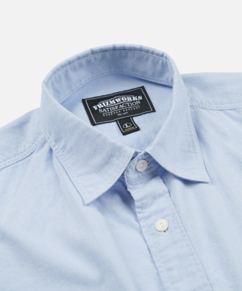 FRIZMWORKS(フリズムワークス)の「1920S OXFORD WORK SHIRT _ BLUE(シャツ/ブラウス・メンズ・その他・SMALL/MEDIUM/LARGE/X-LARGE)」の3枚目の写真