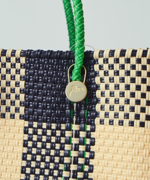 Letra（レトラ）の「[Letra/レトラ] メルカド バッグ(ダブルエキストラスモール)（トートバッグ・レディース・クリーム/ブラック/レッド・XXS）」の21枚目の写真