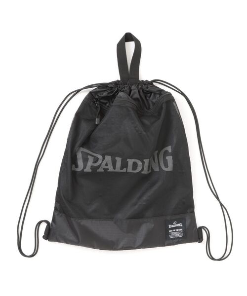 SPALDING(スポルディング)の「【SPALDING/スポルディング】デイリー ナップサック(バックパック/リュック・メンズ・ライム/ブラック/ピンク・FREE)」の14枚目の写真