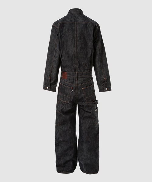 SUGARHILL(シュガーヒル)の「MODERN DENIM JUMPSUITS(つなぎ/オールインワン・メンズ・インディゴブルー・2)」の3枚目の写真