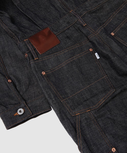 SUGARHILL(シュガーヒル)の「MODERN DENIM JUMPSUITS(つなぎ/オールインワン・メンズ・インディゴブルー・2)」の10枚目の写真