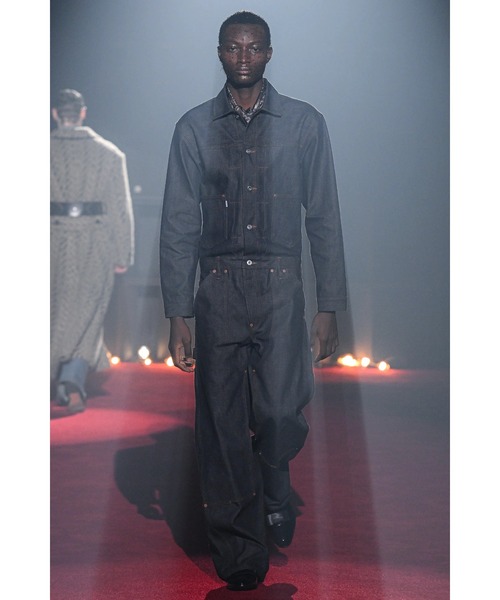SUGARHILL(シュガーヒル)の「MODERN DENIM JUMPSUITS(つなぎ/オールインワン・メンズ・インディゴブルー・2)」の2枚目の写真