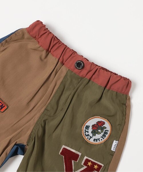 F.O.KIDS（エフオーキッズ）の「カスタムワッペンショーツ（その他パンツ・キッズ・レインボー/ブラック・80/90/100/110/120/130/140）」の6枚目の写真