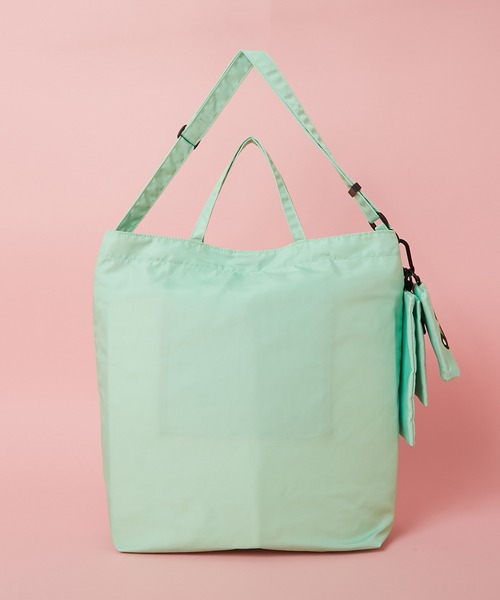 SAC'S BARJean（サックスバージーン）の「【The Powerpuff Girls/パワーパフガールズ】 ポーチ3点付きトートバッグ（トートバッグ・レディース・ブルー/ピンク/グリーン・FREE）」の7枚目の写真