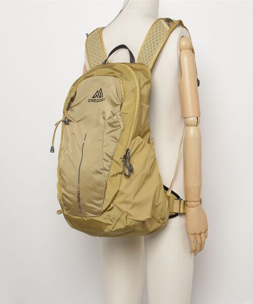 GREGORY(グレゴリー)の「アリオ20 ARRIO 20 アンバーヘイズ(バックパック/リュック・メンズ・イエロー系・ONE SIZE)」の4枚目の写真