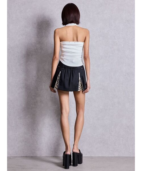 GYDA（ジェイダ）の「GGプレートチョーカーベアTOPS（チューブトップ・レディース・オフホワイト/ライトブルー/ブラック・FREE）」の18枚目の写真