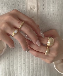 【apresjour mignon×ARIAZ】シンプルリングSET