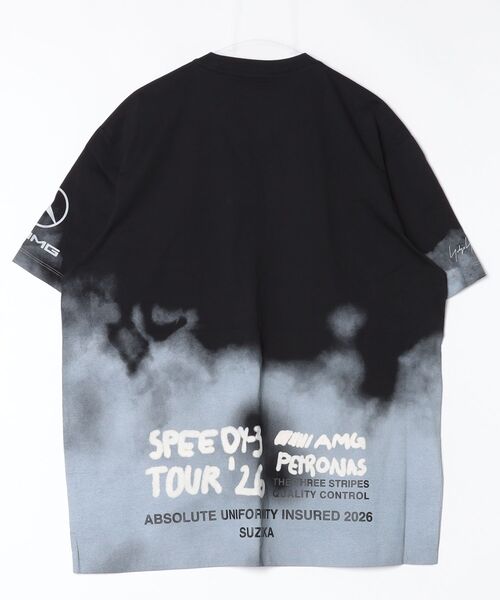 Y-3（ワイスリー）の「Y-3 MERCEDES - AMG PETRONAS FORMULA 1 TEAM TOUR SHORT SLEEVE TEE（Tシャツ/カットソー・メンズ・ブラック・XX-SMALL/X-SMALL/SMALL/MEDIUM/LARGE/X-LARGE/XX-LARGE）」の9枚目の写真