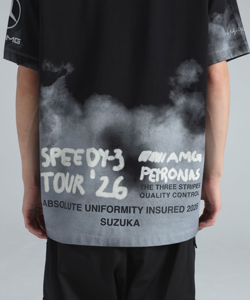 Y-3（ワイスリー）の「Y-3 MERCEDES - AMG PETRONAS FORMULA 1 TEAM TOUR SHORT SLEEVE TEE（Tシャツ/カットソー・メンズ・ブラック・XX-SMALL/X-SMALL/SMALL/MEDIUM/LARGE/X-LARGE/XX-LARGE）」の5枚目の写真