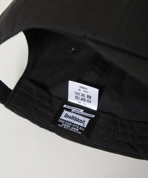 Healthknit（ヘルスニット）の「Healthknit/別注 ワンポイント刺繍ライトCAP（キャップ・メンズ・ベージュ/ブラック/チャコール・FREE）」の10枚目の写真