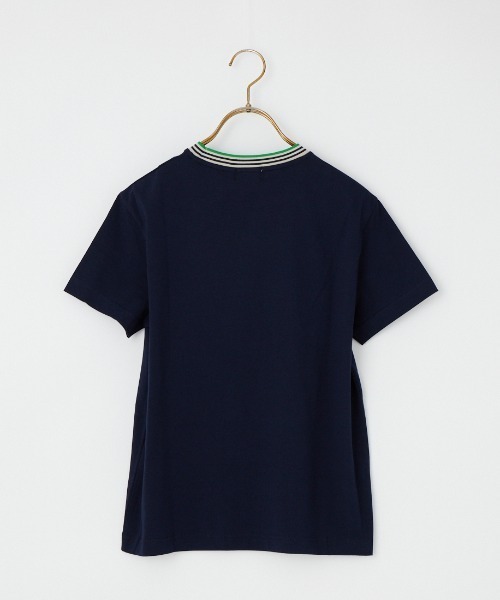 GYMPHLEX（ジムフレックス）の「[GYMPHLEX/ジムフレックス] ラインリブ ショートスリーブリンガーTシャツ（Tシャツ/カットソー・レディース・ブラウン/ネイビー/ベージュ・14）」の20枚目の写真