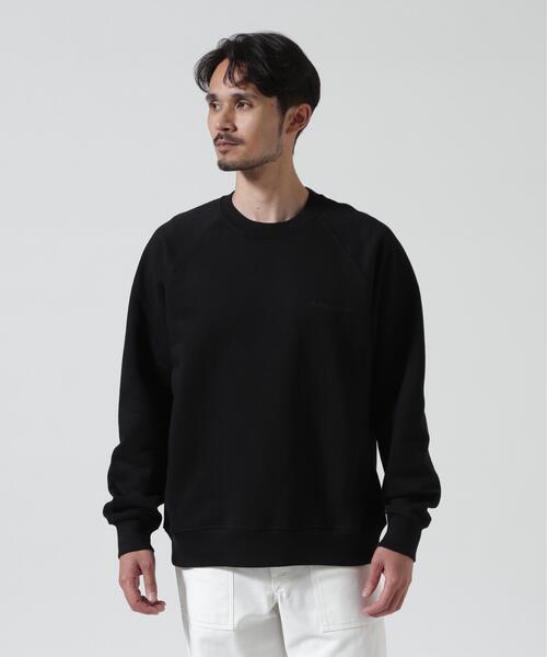Nudie Jeans(ヌーディージーンズ)の「Nudie Jeans/ヌーディージーンズ/Palle/パレロゴ スウェットシャツ(スウェット・メンズ・ブラック/グレー・L/XL/M/S)」の1枚目の写真