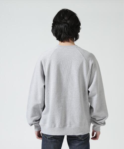 Nudie Jeans(ヌーディージーンズ)の「Nudie Jeans/ヌーディージーンズ/Palle/パレロゴ スウェットシャツ(スウェット・メンズ・ブラック/グレー・L/XL/M/S)」の11枚目の写真