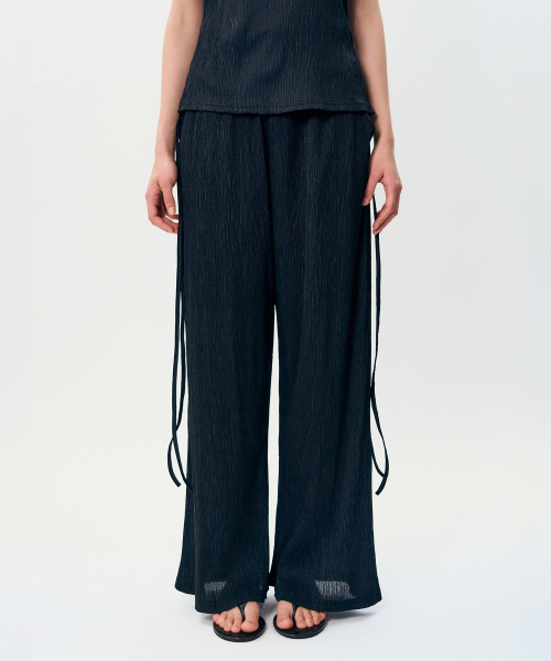 MAYVERU(メイバーユー)の「masi pleats pants _ Black(その他パンツ・レディース・その他・FREE)」の1枚目の写真
