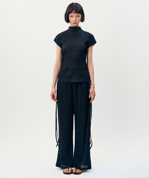 MAYVERU(メイバーユー)の「masi pleats pants _ Black(その他パンツ・レディース・その他・FREE)」の3枚目の写真