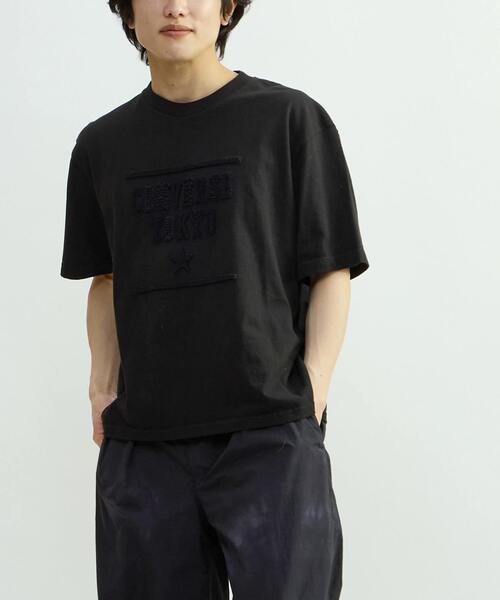CONVERSE TOKYO(コンバーストウキョウ)の「SAGARA LOGO EMBROIDERY TEE(Tシャツ/カットソー・レディース・ホワイト/ブラック/カーキ・SMALL/MEDIUM)」の17枚目の写真