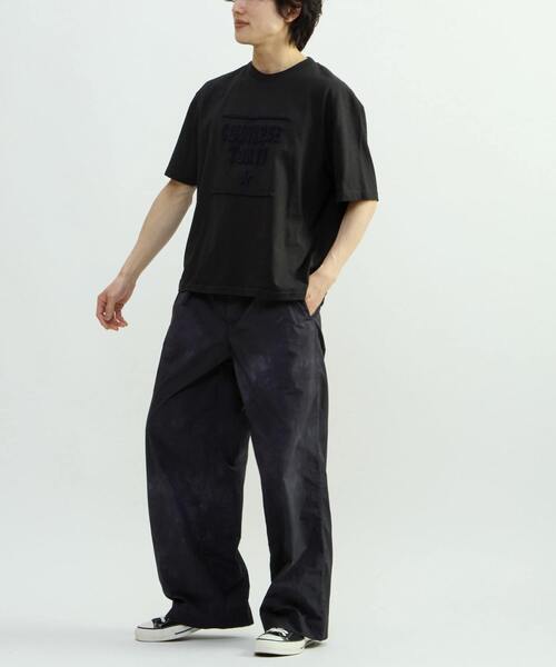 CONVERSE TOKYO(コンバーストウキョウ)の「SAGARA LOGO EMBROIDERY TEE(Tシャツ/カットソー・レディース・ホワイト/ブラック/カーキ・SMALL/MEDIUM)」の18枚目の写真