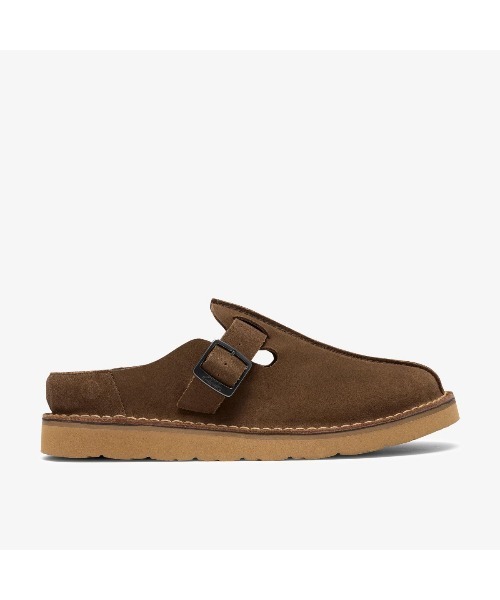 Clarks(クラークス)の「Clarks Solsbury Mule(クラークス ソールズベリー ミュール)(サンダル・メンズ・オリーブ系・26.5cm/24cm/26cm/25.5cm/25cm/24.5cm/28cm/27.5cm/27cm)」の2枚目の写真