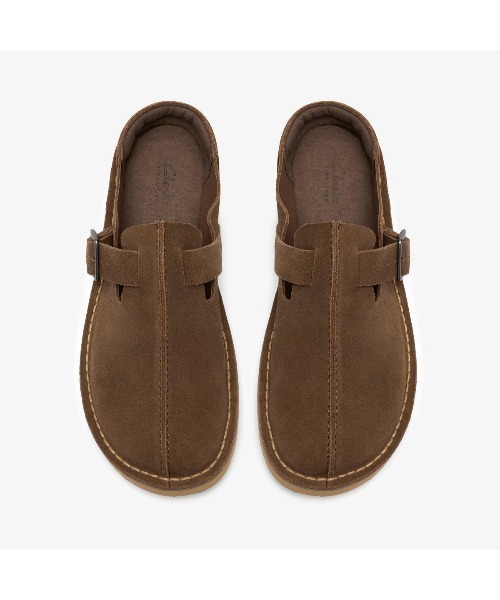 Clarks(クラークス)の「Clarks Solsbury Mule(クラークス ソールズベリー ミュール)(サンダル・メンズ・オリーブ系・26.5cm/24cm/26cm/25.5cm/25cm/24.5cm/28cm/27.5cm/27cm)」の5枚目の写真