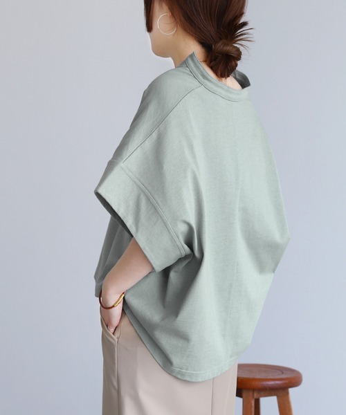 reca(レカ)の「スキッパーカットソー(Tシャツ/カットソー・レディース・ブラック/ホワイト・M)」の19枚目の写真