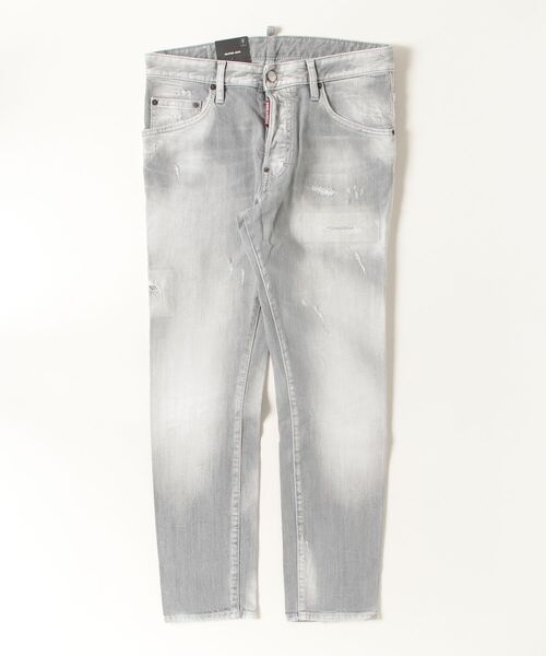 DSQUARED2(ディースクエアード)の「Skater Jean Brushed Grey Wash/0251(デニムパンツ・メンズ・グレー・50/48/46/54)」の1枚目の写真