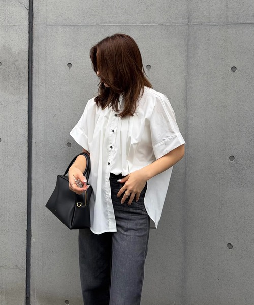model：H163 着用サイズ：FREE