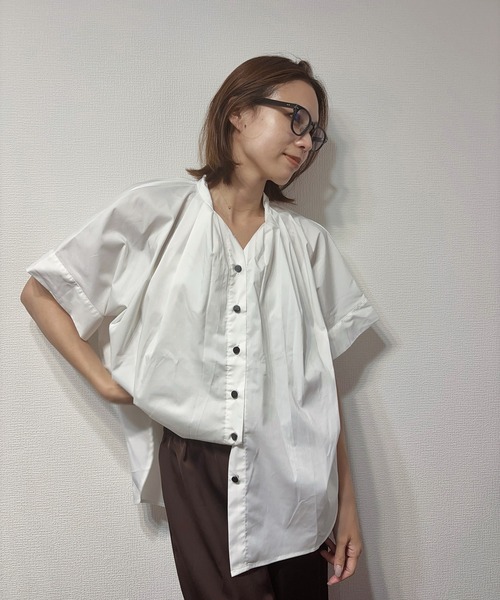 model：H165 着用サイズ：FREE