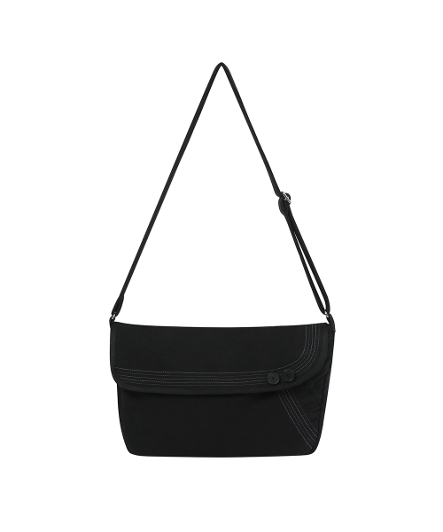 Miseki SEOUL(ミセキソウル)の「Stitch folding cross bag BLACK(メッセンジャーバッグ・レディース・その他・OS)」の1枚目の写真