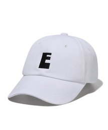 BUTDEEP（バッドディープ）の「UNCOMMON E LOGO CURVED CAP-WHITE（キャップ）」