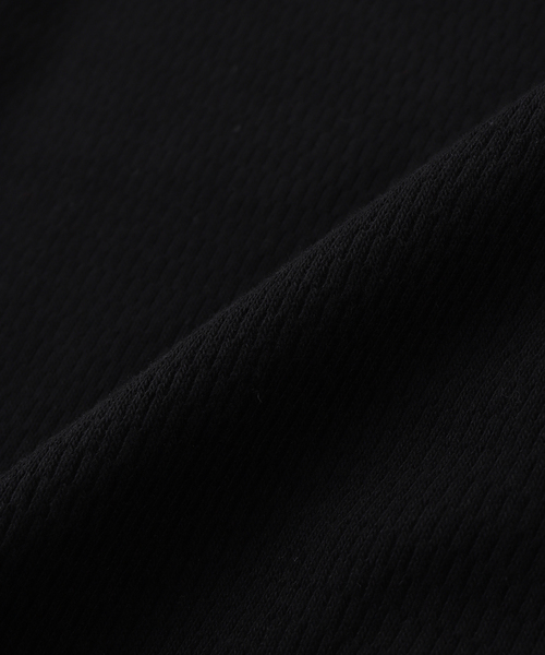 Alpha Industries（アルファインダストリーズ）の「ALPHA INDUSTRIES / アルファ インダストリーズ HONEYCOMB WAFFLE LS T-SH（Tシャツ/カットソー・メンズ・ブラック/ホワイト・X-LARGE/LARGE/MEDIUM/SMALL）」の5枚目の写真