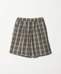 チェック ハーフパンツ キッズ / 140cm―160cm