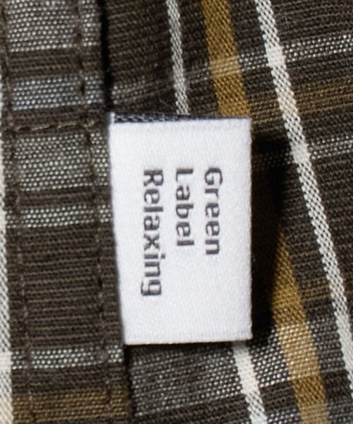 green label relaxing(グリーンレーベルリラクシング)の「チェック ハーフパンツ キッズ / 140cm―160cm(チノパンツ・キッズ・オフホワイト/ブラウン系・140cm/150cm/160cm)」の10枚目の写真