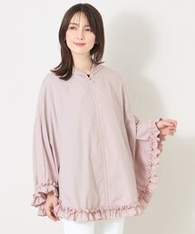 TO BE CHIC（トゥー ビー シック）の「フリルポンチョ（ポンチョ）」