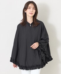 TO BE CHIC（トゥー ビー シック）の「フリルポンチョ（ポンチョ）」